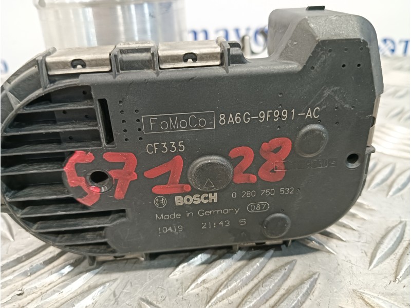 Recambio de caja mariposa para ford fiesta (cb1) 1.25 16v cat referencia OEM IAM 8A6G9F991AC  0280750532