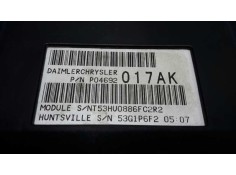 Recambio de modulo electronico para chrysler jeep commander 3.0 v6 crd limited referencia OEM IAM P04692024AK   2