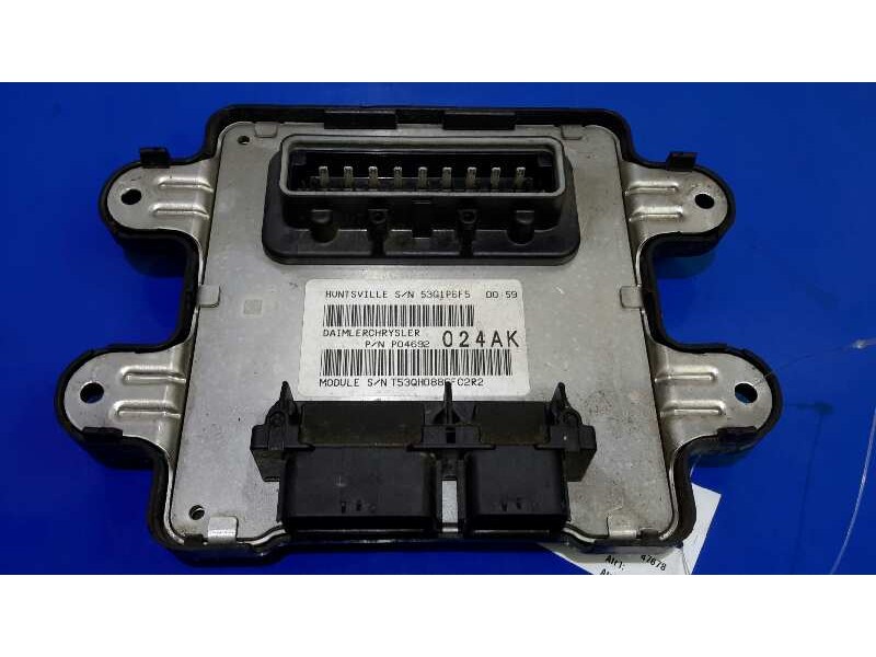 Recambio de modulo electronico para chrysler jeep commander 3.0 v6 crd limited referencia OEM IAM P04692024AK  