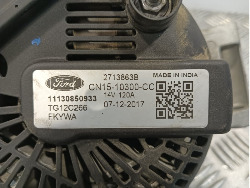 Recambio de alternador para ford ka+ referencia OEM IAM 2713863B CN1510300CC CN1510300CC