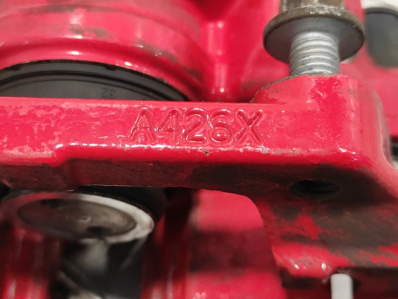Recambio de pinza freno trasera izquierda para ford focus lim. black&red referencia OEM IAM A426X  