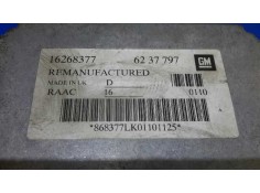 Recambio de centralita motor uce para opel astra g berlina 1.6 referencia OEM IAM 16268377  6237797 2