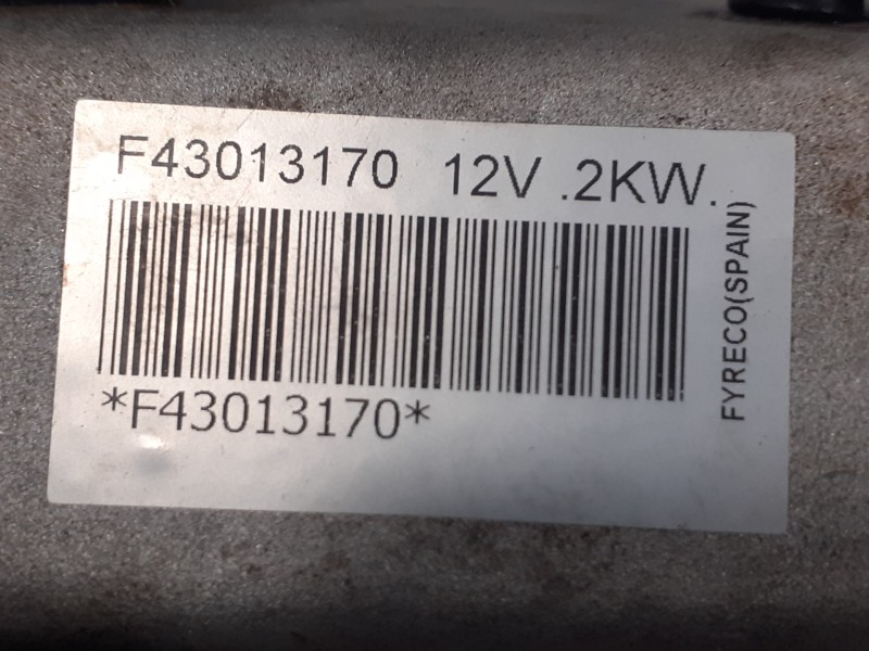 Recambio de motor arranque para hyundai sonata (nf) 2.0 crdi cat referencia OEM IAM F43013170  