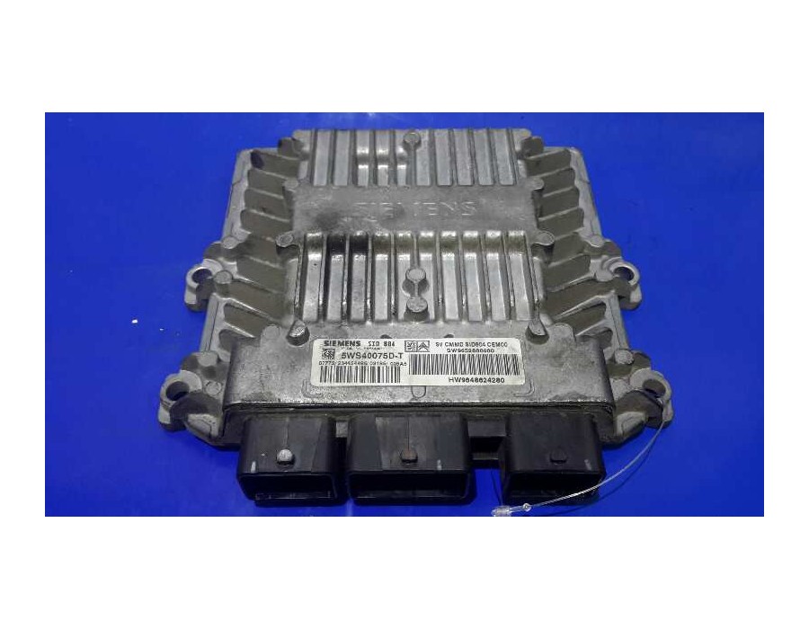 Recambio de centralita motor uce para citroën c2 1.4 hdi referencia OEM IAM 5WS40075DT 9648624280 9652888680