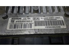 Recambio de centralita motor uce para citroën c2 1.4 hdi referencia OEM IAM 5WS40075DT 9648624280 9652888680 2
