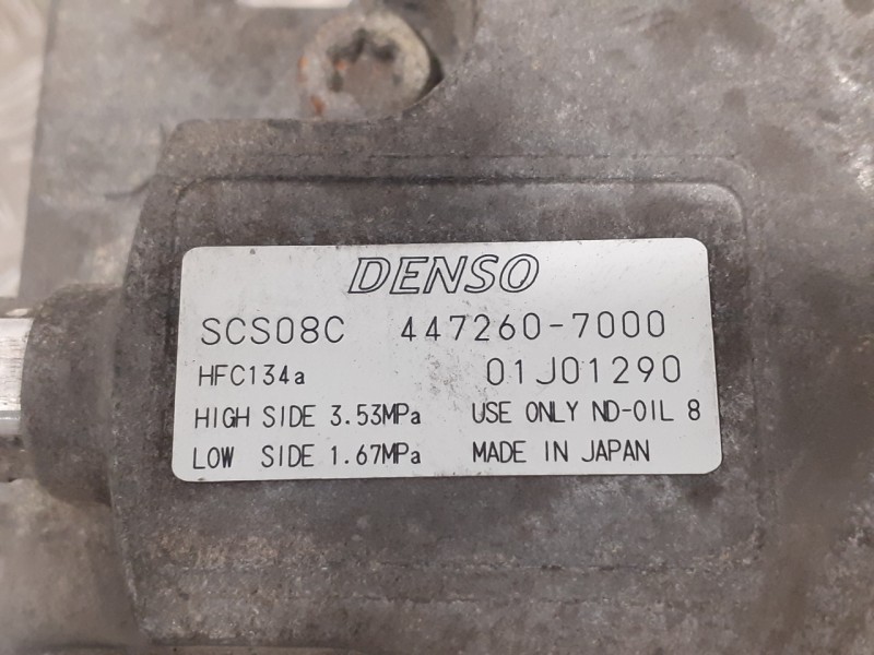 Recambio de compresor aire acondicionado para fiat doblo (119) 1.9 jtd cat referencia OEM IAM 4472607000  