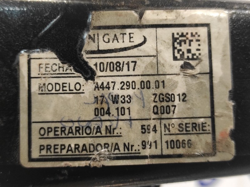 Recambio de pedal freno para mercedes-benz vito mixto (447) referencia OEM IAM A4472900001  