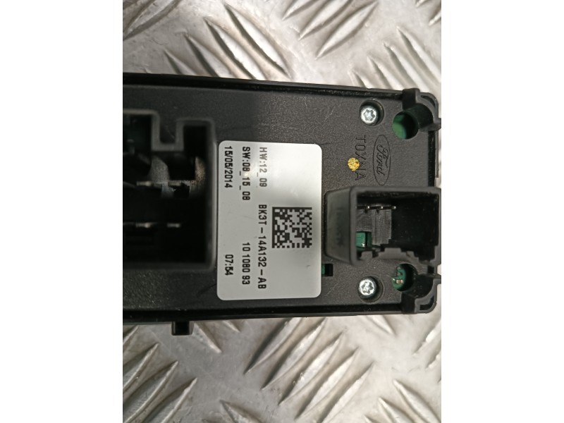 Recambio de mando elevalunas delantero izquierdo para ford transit kastenwagen (ttg) referencia OEM IAM BK3T14A132AB  