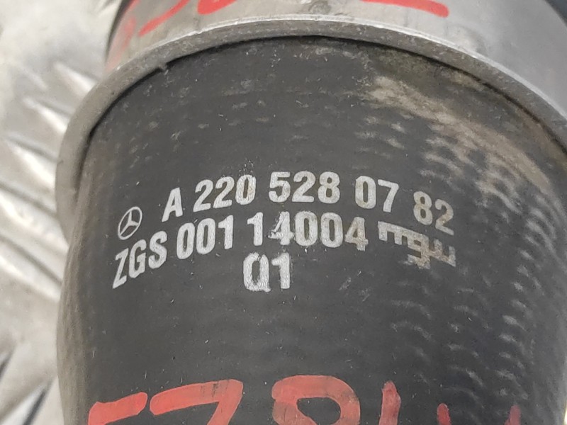 Recambio de tubo para mercedes-benz clase s (w220) berlina 3.2 cdi cat referencia OEM IAM A2205280782  ZGS00114004