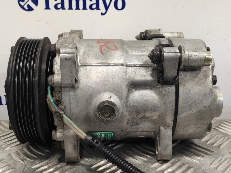 Recambio de compresor aire acondicionado para peugeot 206 berlina 1.9 diesel referencia OEM IAM SD7V161218F  