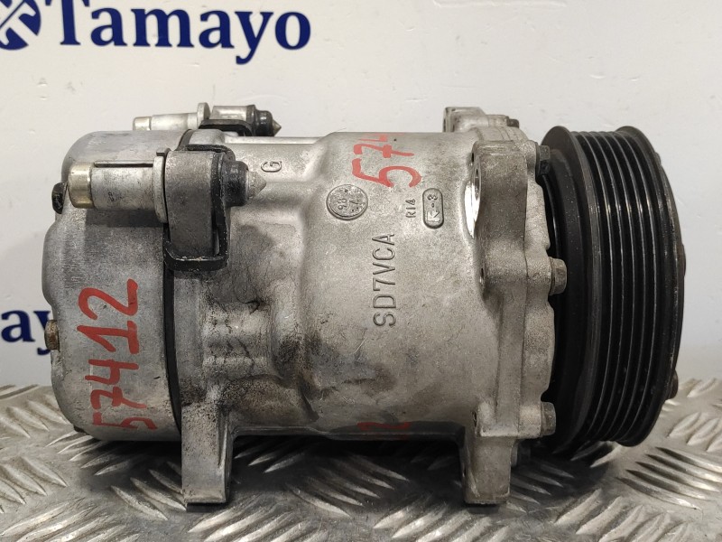 Recambio de compresor aire acondicionado para peugeot 206 berlina 1.9 diesel referencia OEM IAM SD7V161218F  