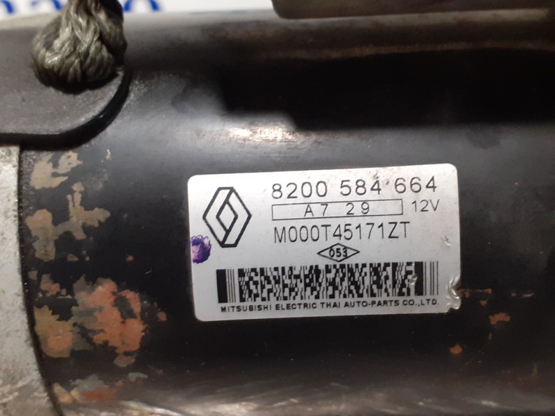 Recambio de motor arranque para dacia logan 1.4 cat referencia OEM IAM M000T451712T  8200584664