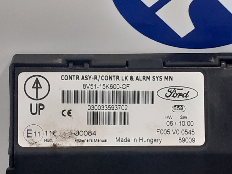 Recambio de modulo electronico para ford fiesta (cb1) trend referencia OEM IAM 8V5115K600CF  