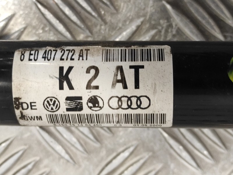 Recambio de transmision delantera derecha para seat exeo st (3r5)(2009>) 2.0 tdi referencia OEM IAM 8E0407272AT  