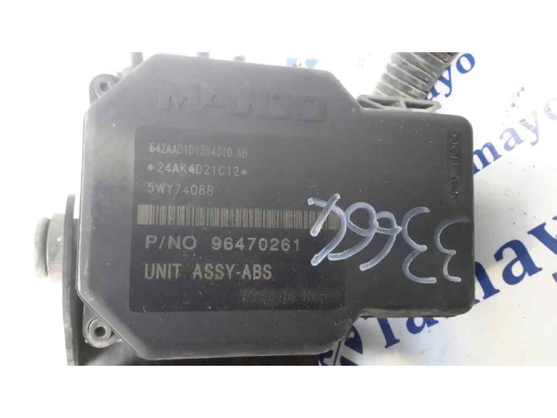 Recambio de abs para daewoo kalos 1.4 cat referencia OEM IAM 96470261  