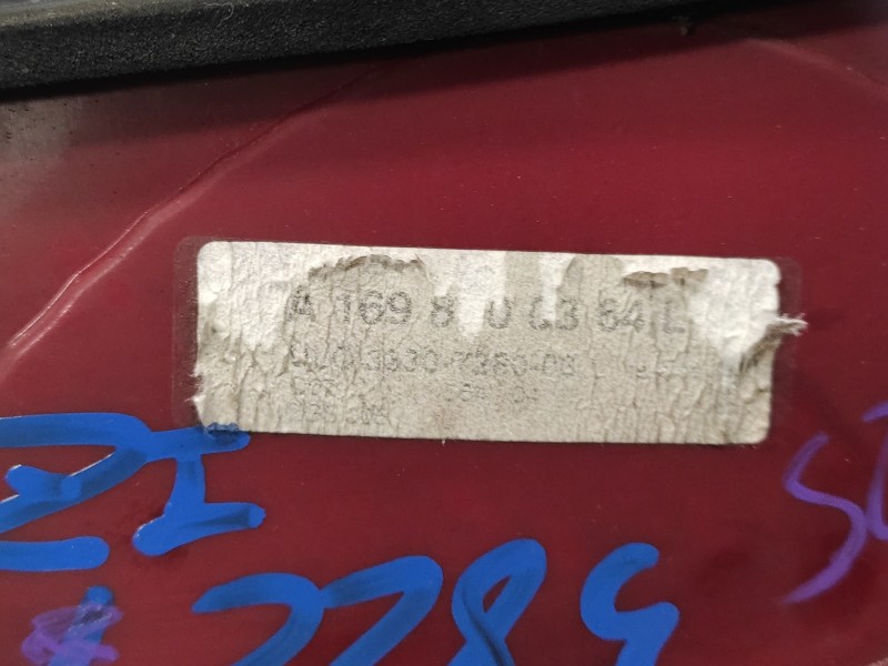 Recambio de piloto trasero izquierdo para mercedes-benz clase a (w169) referencia OEM IAM A1698200364  