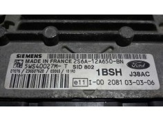 Recambio de centralita motor uce para ford fiesta (cbk) 1.4 tdci cat referencia OEM IAM 5WS40027MT SID802 2S6A12A650BN 2