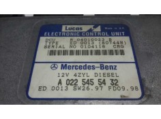 Recambio de centralita motor uce para mercedes-benz clase c (w202) berlina 220 diesel (202.121) referencia OEM IAM A0225455432   2