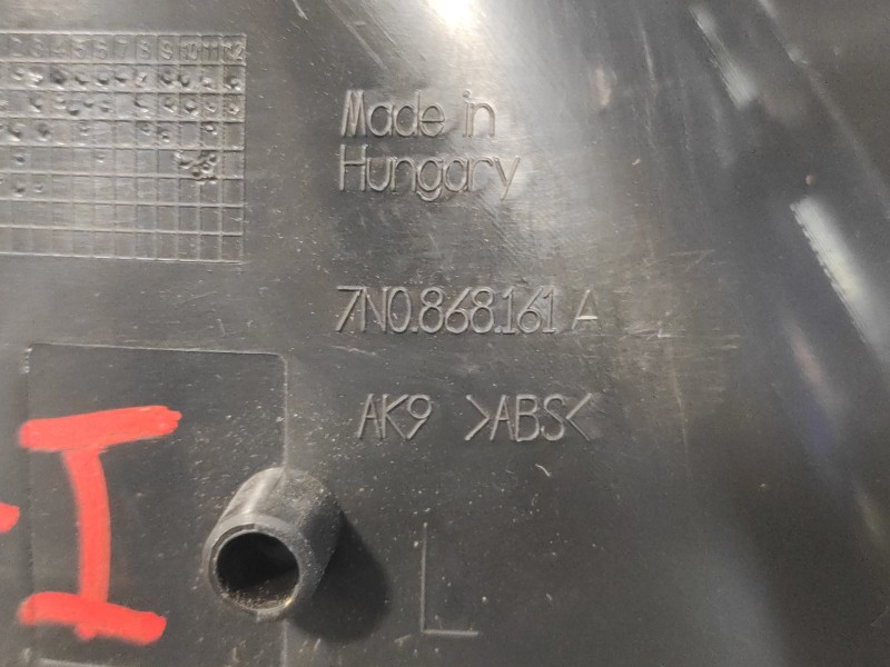 Recambio de moldura para seat alhambra (7n) 1.4 tsi referencia OEM IAM 7N0868161A  7N0035412C