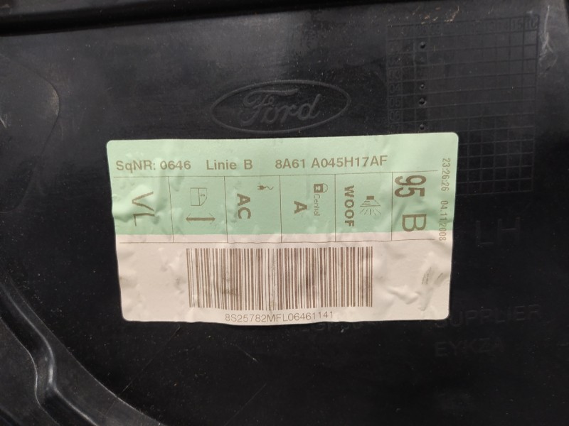 Recambio de elevalunas delantero izquierdo para ford fiesta (cb1) trend referencia OEM IAM 8A61A045H17AF  8A6114A389B