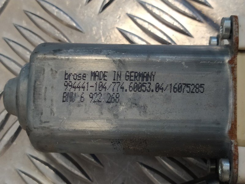 Recambio de elevalunas delantero derecho para bmw serie 5 berlina (e60) 535d referencia OEM IAM 6922268 7746005304 994441104