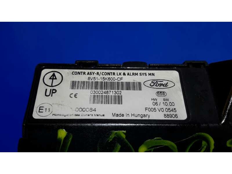 Recambio de modulo electronico para ford fiesta (cb1) 1.4 tdci cat referencia OEM IAM 8V5115K600CF  F005V00545