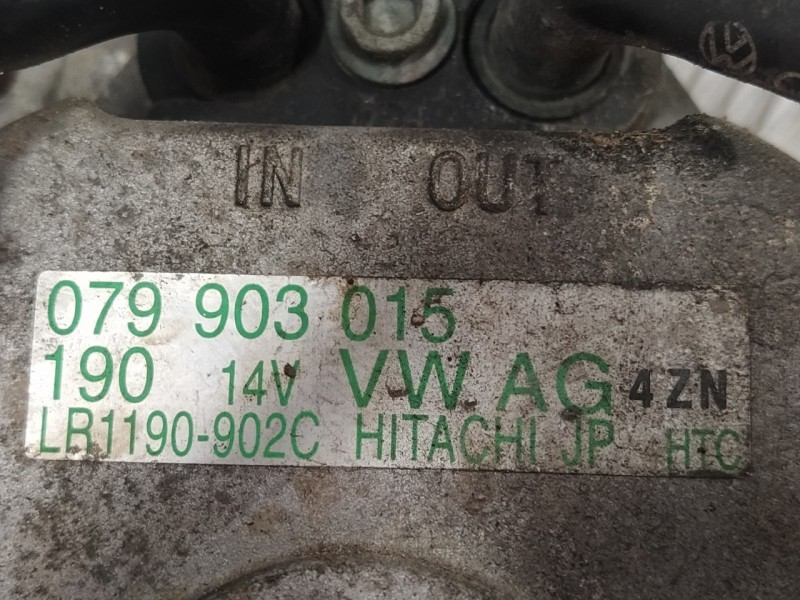 Recambio de alternador para audi a6 berlina (4f2) 4.2 v8 40v referencia OEM IAM 079903015  079903015AG