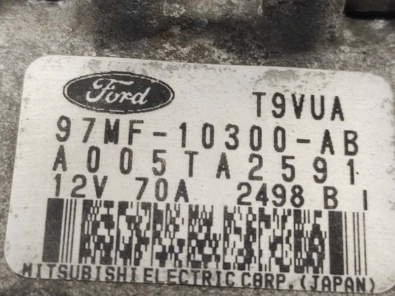 Recambio de alternador para ford puma (cce) 1.4 16v cat referencia OEM IAM 97MF10300AB  A005TA2591