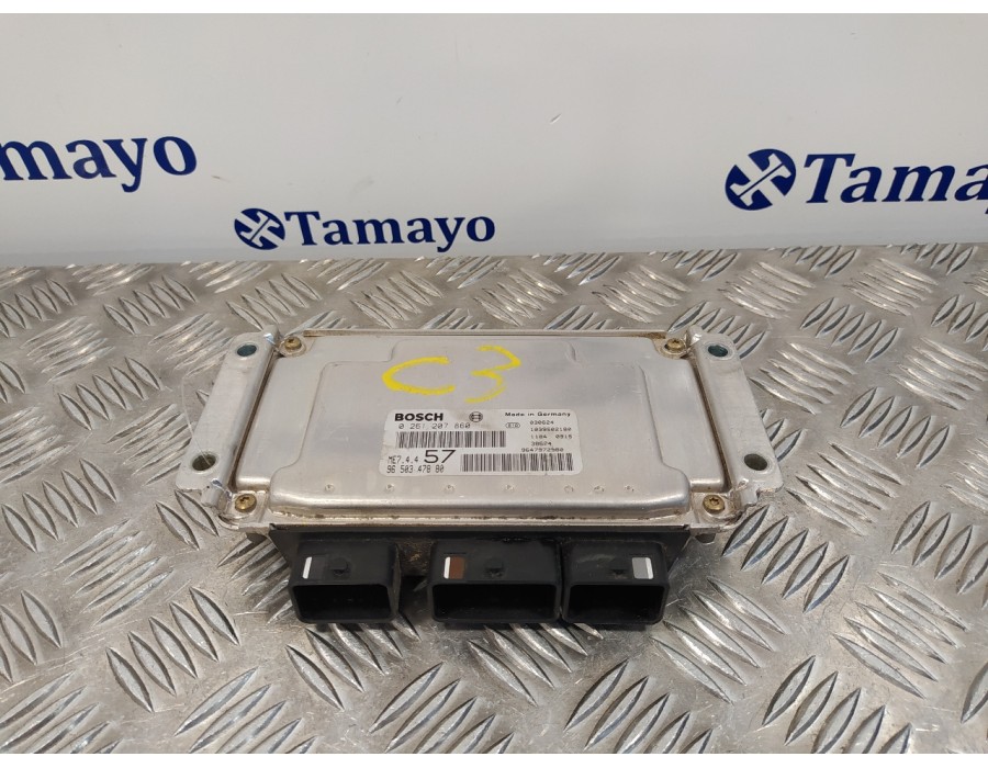 Recambio de centralita motor uce para citroën c3 pluriel 1.6 16v cat (nfu / tu5jp4) referencia OEM IAM 0261207860 ME74457 965034