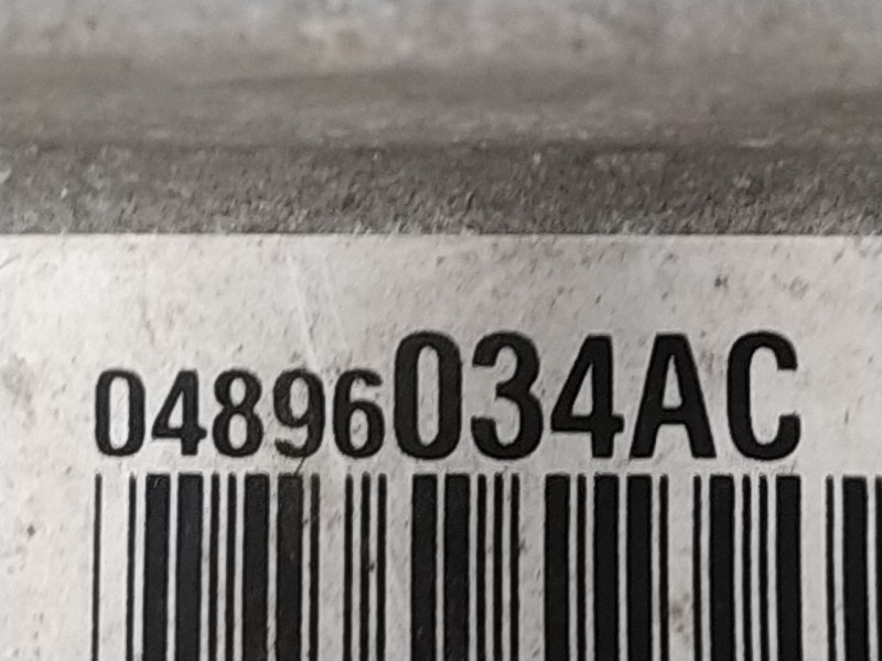 Recambio de centralita airbag para chrysler jeep commander 3.0 v6 crd limited referencia OEM IAM 04896034AC  