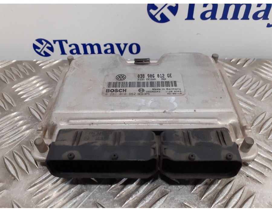Recambio de centralita motor uce para skoda fabia (6y2/6y3) 1.9 sdi cat (asy) referencia OEM IAM 0281010862 EDC15VM+ 038906012GE