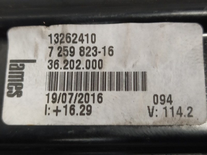 Recambio de elevalunas delantero izquierdo para bmw serie 3 lim. (f30) referencia OEM IAM 13262410 71019003 725982316
