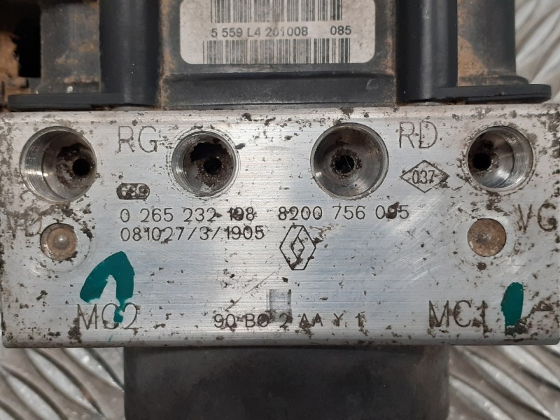 Recambio de abs para dacia sandero básico referencia OEM IAM 0265232198 0265800584 8200756095