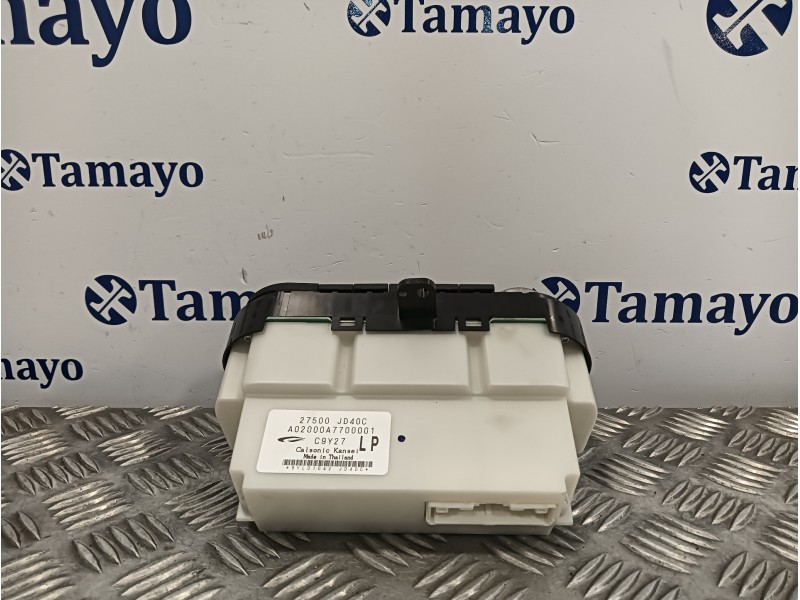 Recambio de mando climatizador para nissan qashqai (j10) 1.6 16v cat referencia OEM IAM 27500JD40C  A02000A7700001