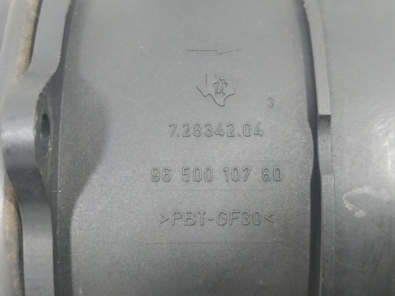 Recambio de caudalimetro para citroën c4 berlina 1.6 16v hdi referencia OEM IAM 72834204  9650010780