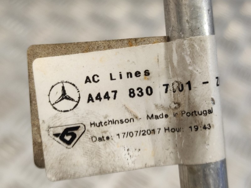 Recambio de tubos aire acondicionado para mercedes-benz vito mixto (447) referencia OEM IAM A4478307901  