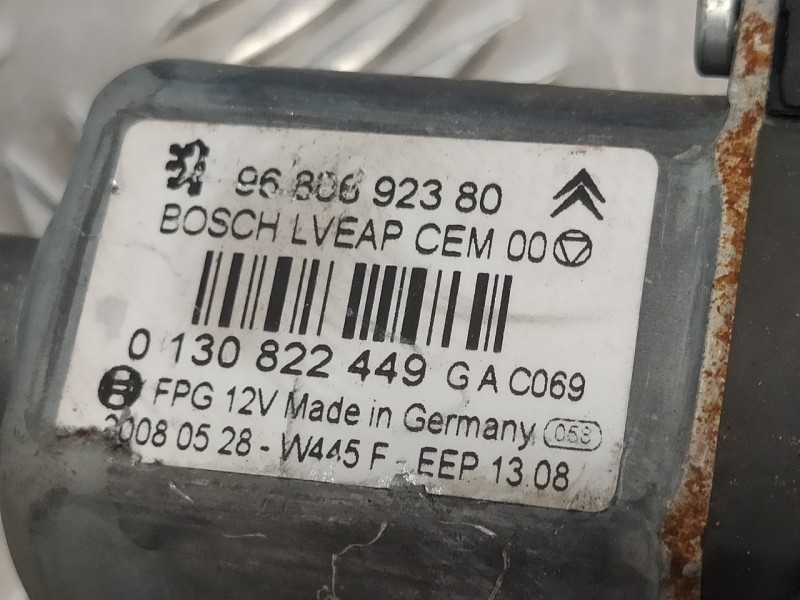 Recambio de elevalunas trasero izquierdo para peugeot 308 sw referencia OEM IAM 9680692380  0130822449