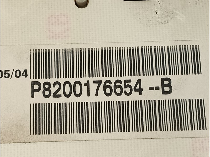Recambio de cuadro instrumentos para nissan kubistar (x76) 1.5 dci turbodiesel cat referencia OEM IAM P8200176654B 8200176654B 2