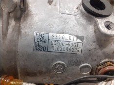 Recambio de compresor aire acondicionado para suzuki wagon r+ rb (mm) 1.3 16v cat referencia OEM IAM 9520069GA1  SS10LK10 2