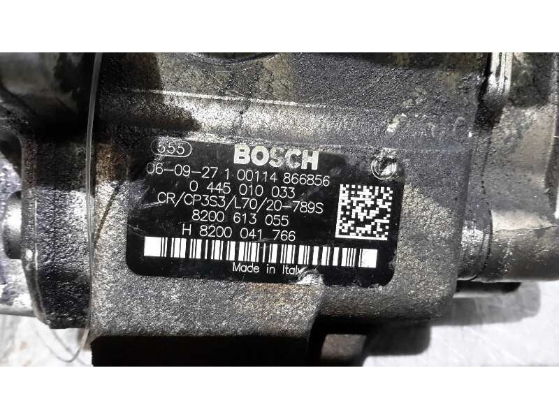 Recambio de bomba inyeccion para renault master ii phase 2 caja cerrada 2.5 diesel referencia OEM IAM 0445010033 H8200041766 820