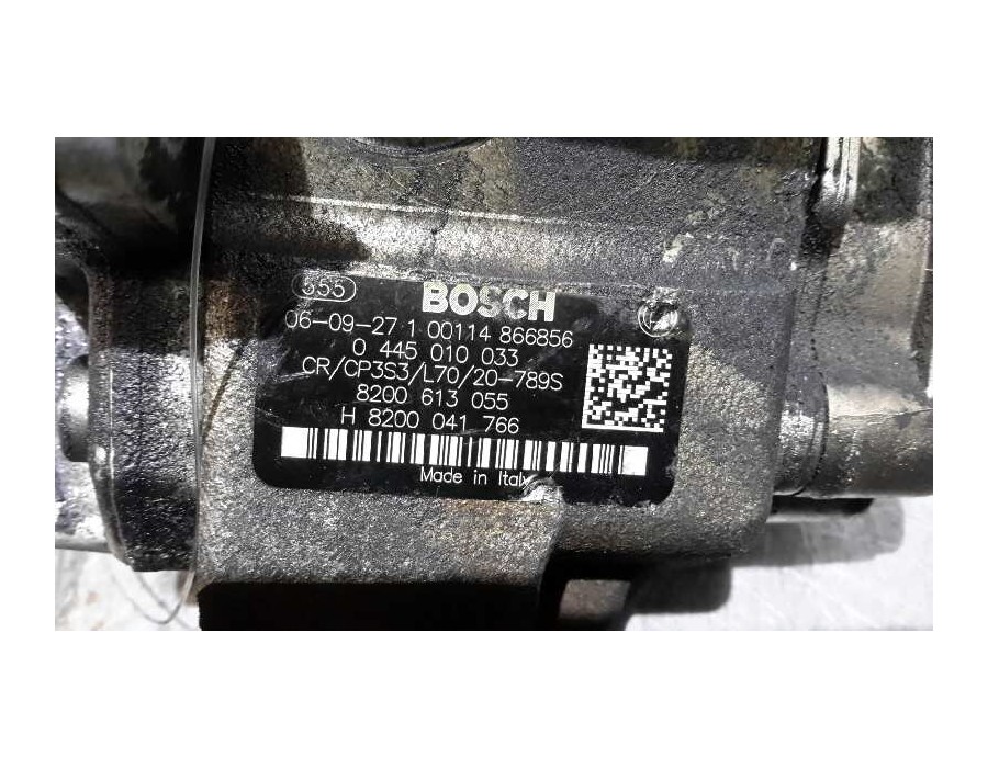 Recambio de bomba inyeccion para renault master ii phase 2 caja cerrada 2.5 diesel referencia OEM IAM 0445010033 H8200041766 820