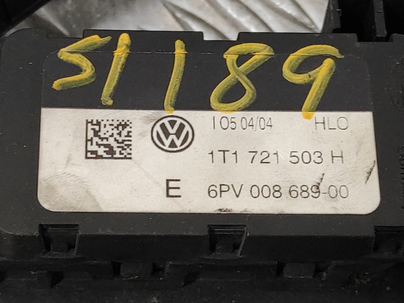 Recambio de potenciometro pedal para volkswagen touran (1t1) 2.0 tdi referencia OEM IAM 1T1721503H  6PV00868900