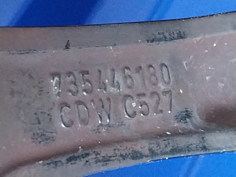 Recambio de llanta para fiat croma (194) 1.9 jtd 16v cat referencia OEM IAM 735446180  