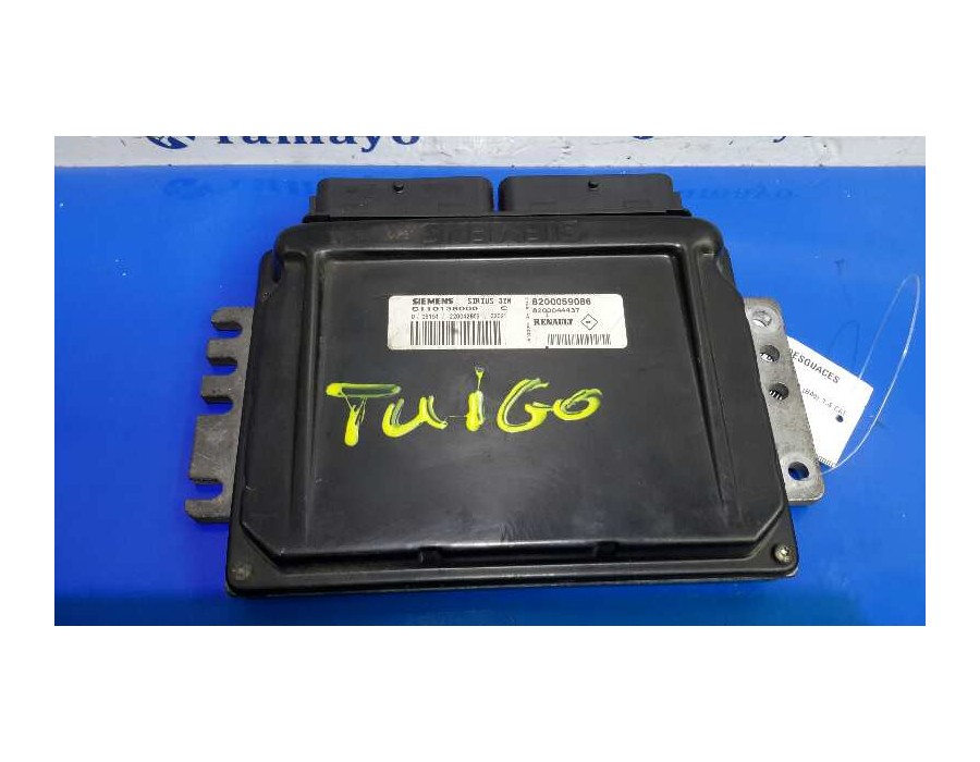 Recambio de centralita motor uce para renault megane i fase 2 berlina (ba0) 1.4 cat referencia OEM IAM 8200059086 8200044437 S11