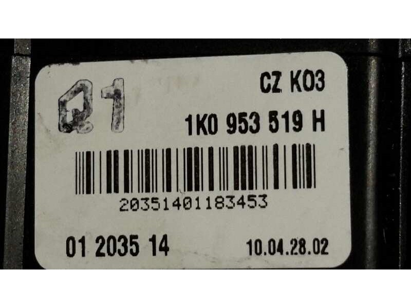 Recambio de mando limpia para volkswagen golf v berlina (1k1) 2.0 tdi referencia OEM IAM 1K0953519H  01203514