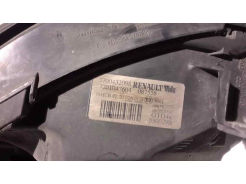 Recambio de faro izquierdo para renault scenic (ja..) 1.9 dci diesel cat referencia OEM IAM   