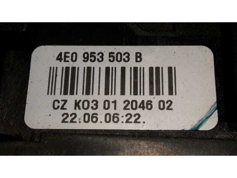 Recambio de mando luces para audi a8 (4e2) referencia OEM IAM 4E0953549 4E0953521 4E0953503B