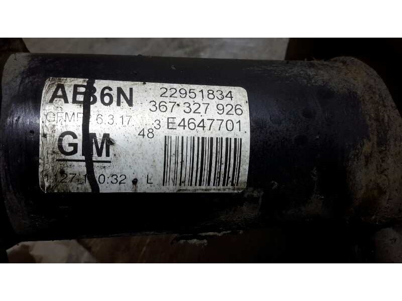 Recambio de amortiguador delantero izquierdo para opel insignia berlina 1.4 16v turbo (bivalent. gasolina / lpg) referencia OEM 