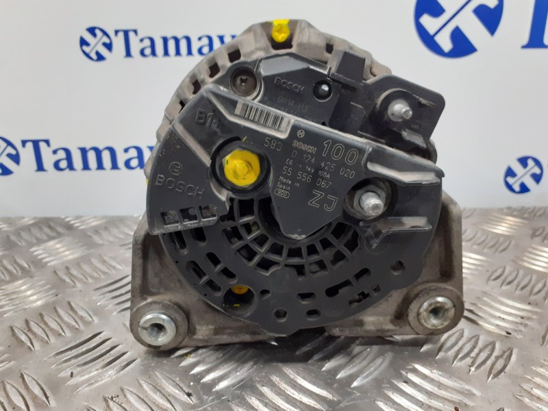 Recambio de alternador para opel astra gtc 1.6 16v referencia OEM IAM 0124425020  55556067