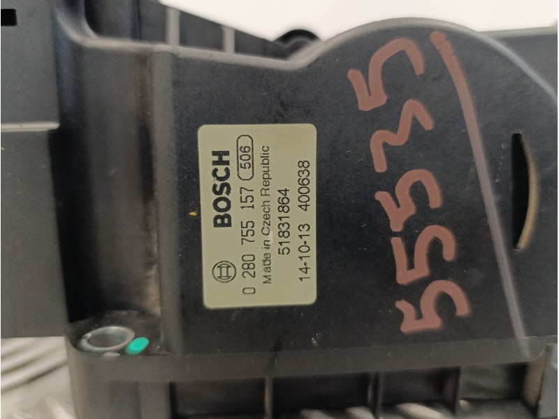 Recambio de pedal acelerador para opel combo d 1.3 16v cdti referencia OEM IAM 51831864  0280755157